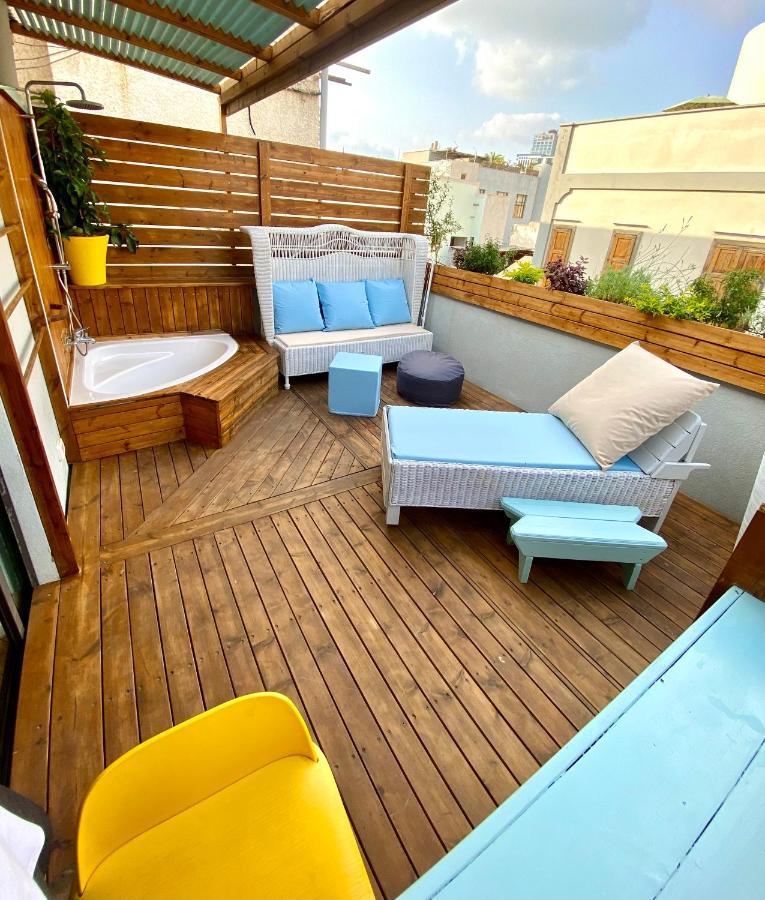 1000Nights Urban Garden Apartment Тел Авив Екстериор снимка